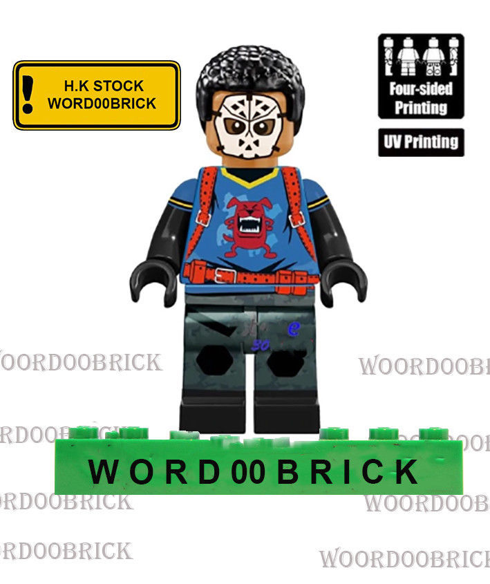 wild style lego minifigure