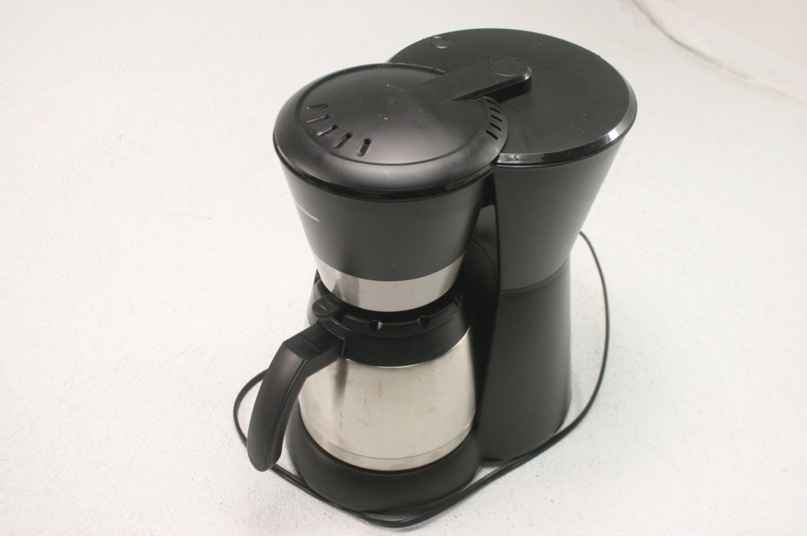 Bonsenkitchen 10 Cup Thermal Programmable Coffee Maker Permanent Filter