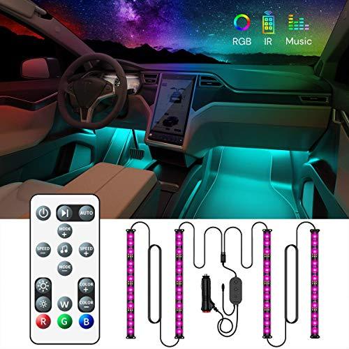 remote control interior car lights