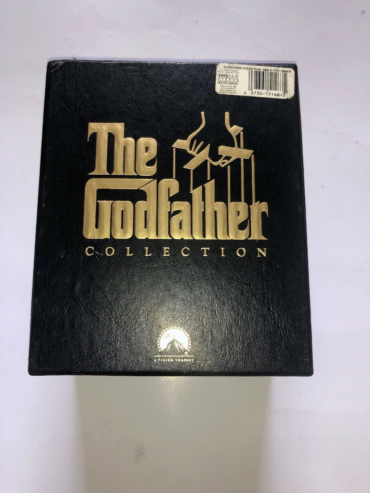 The Godfather Trilogy Collection Box Set VHS VCR Parts 1 2 3 - VHS Tapes