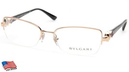 New Bvlgari 2168-B 376 Gold Eyeglasses Frame 54-17-145mm B34mm Italy - $156.78