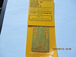 Gold Medal Models # 160-41 Atlas PS-2 Two-Bay Hoppers. 2 Car set N-Scale image 1