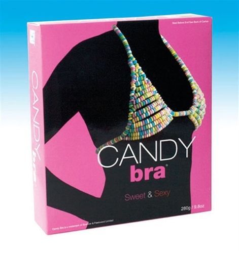 Image of NEW Edible Intimates Candy Bra - Adult Sexy And Sweet Naughty Novelty Lingerie
