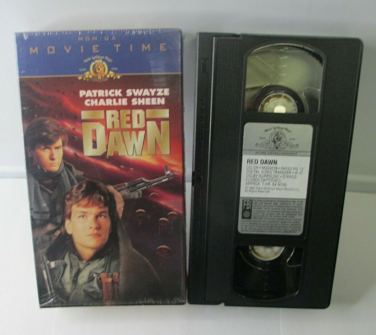 Red Dawn (VHS VCR 1998 1984 Movie Time) - Patrick Swayze - Lea Thompson ...