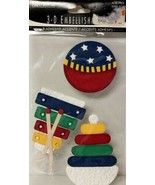 Paperbilities Baby Toys Ball Dimensional Sticker Scrapbooking - $2.96