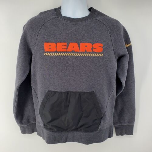 Nike Chicago Bears Salute To Service Therma Fit Hoodie Sweatshirt NFL Youth  Sz L