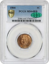 1906 Indian Cent MS63BN PCGS Mint State 63 Brown