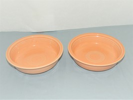 Homer Laughlin – Contemporary Fiesta - 2 Cereal Bowls – Apricot Color – ... - $22.50
