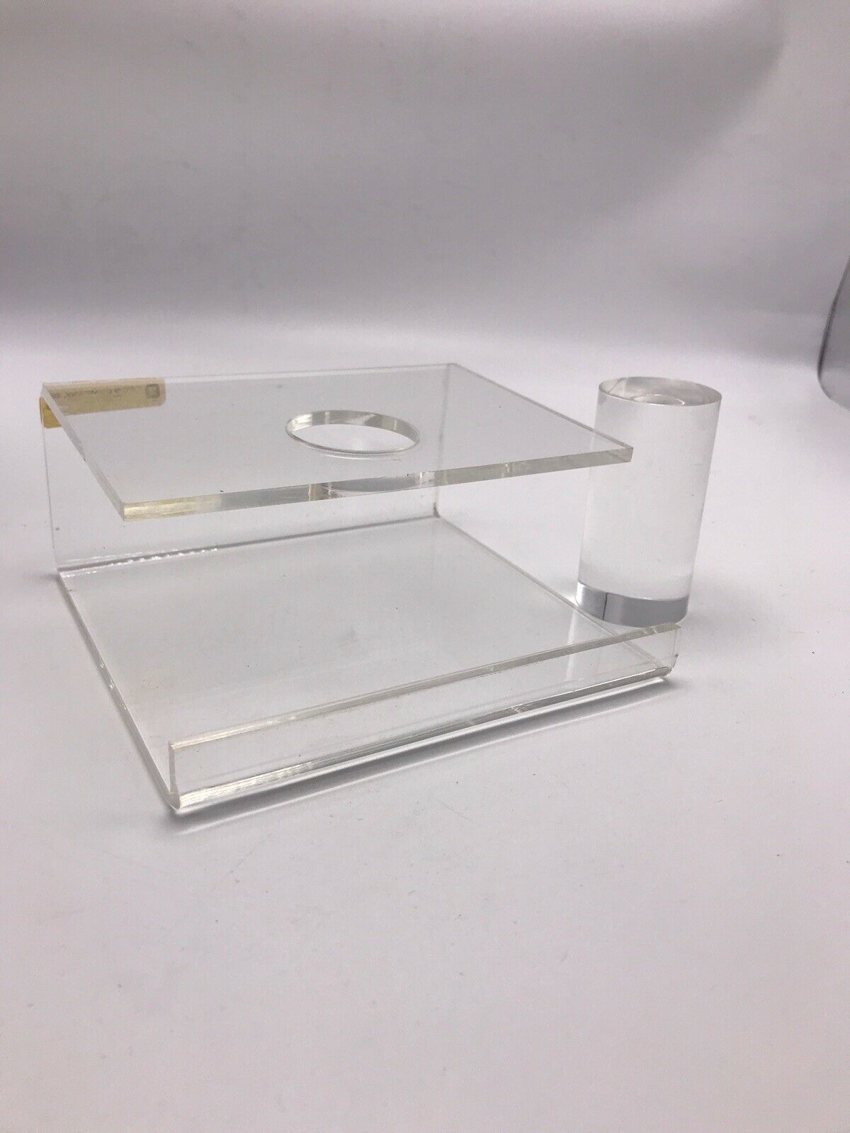 Acrylic Cocktail Napkin Holder Clear Two's Company Square Paper