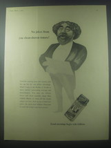 1954 Gillette Razor Ad - No jokes from you clean-shaving tenors - $14.99