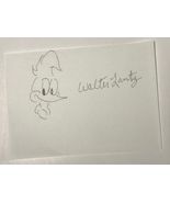 Walter Lantz Signed Autographed Original &quot;Woody Woodpecker&quot; Artwork - CO... - $199.99