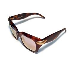 $500 POMELLATO Brown Tortoise  Avana Pink Lens Luxury PM0017 Sunglasses - $279.99