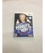 Minute to win it (nintendo wii, 2010) manual case and game tested-
show ... - $8.33