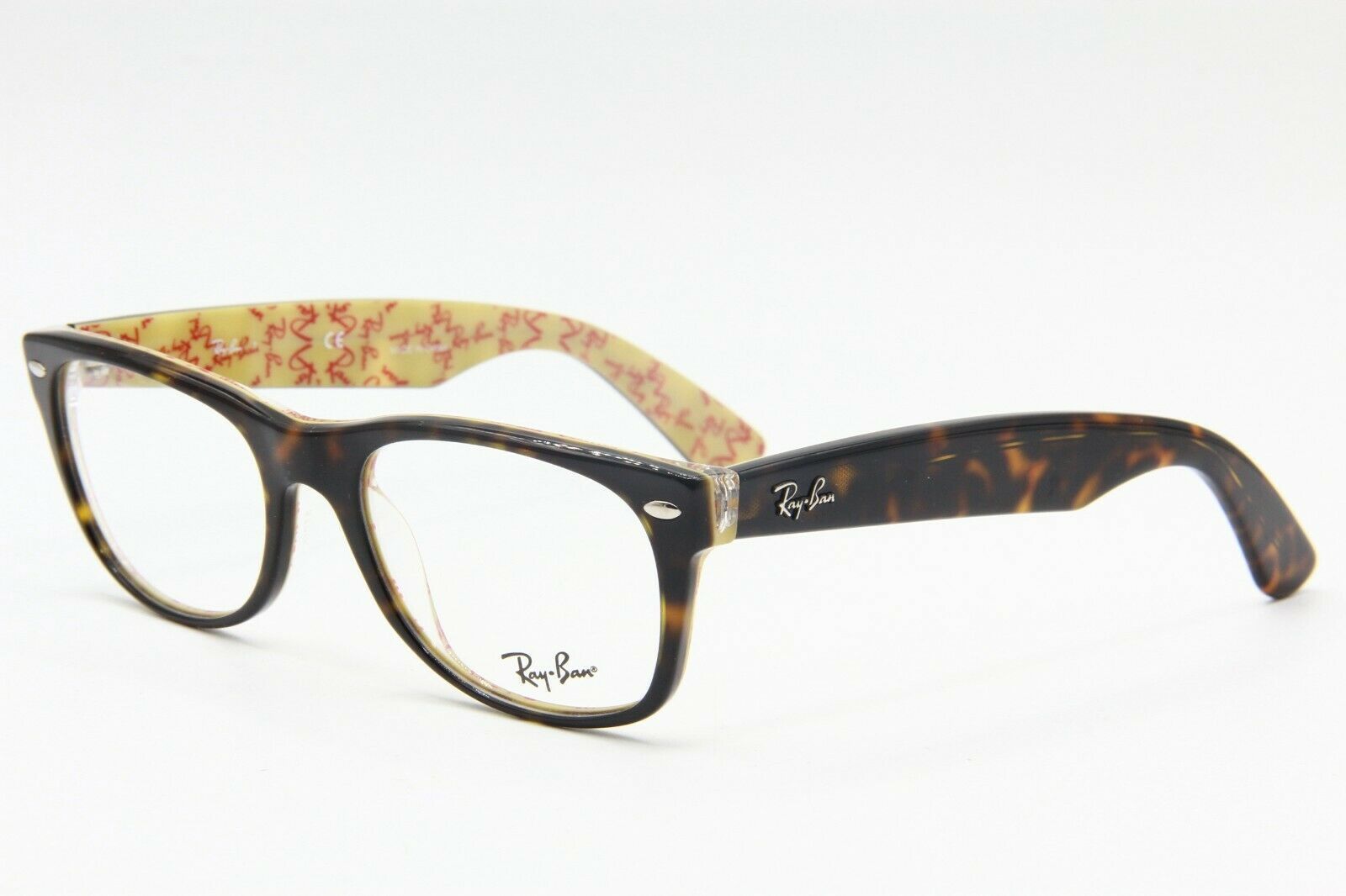 NEW RAY-BAN RB 5184 5057 HAVANA EYEGLASSES AUTHENTIC FRAME RX RB5184 52 ...