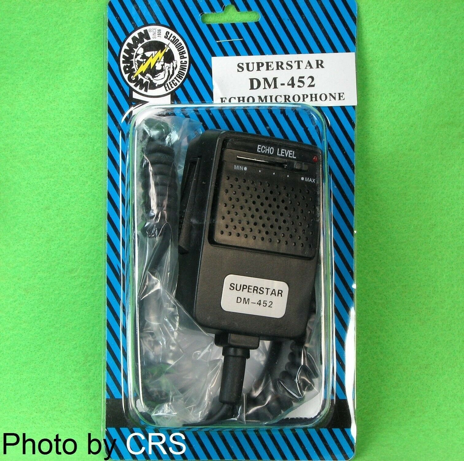 CB Radio ECHO/Power Mic/Microphone with 4 pin plug Workman DM452 CB