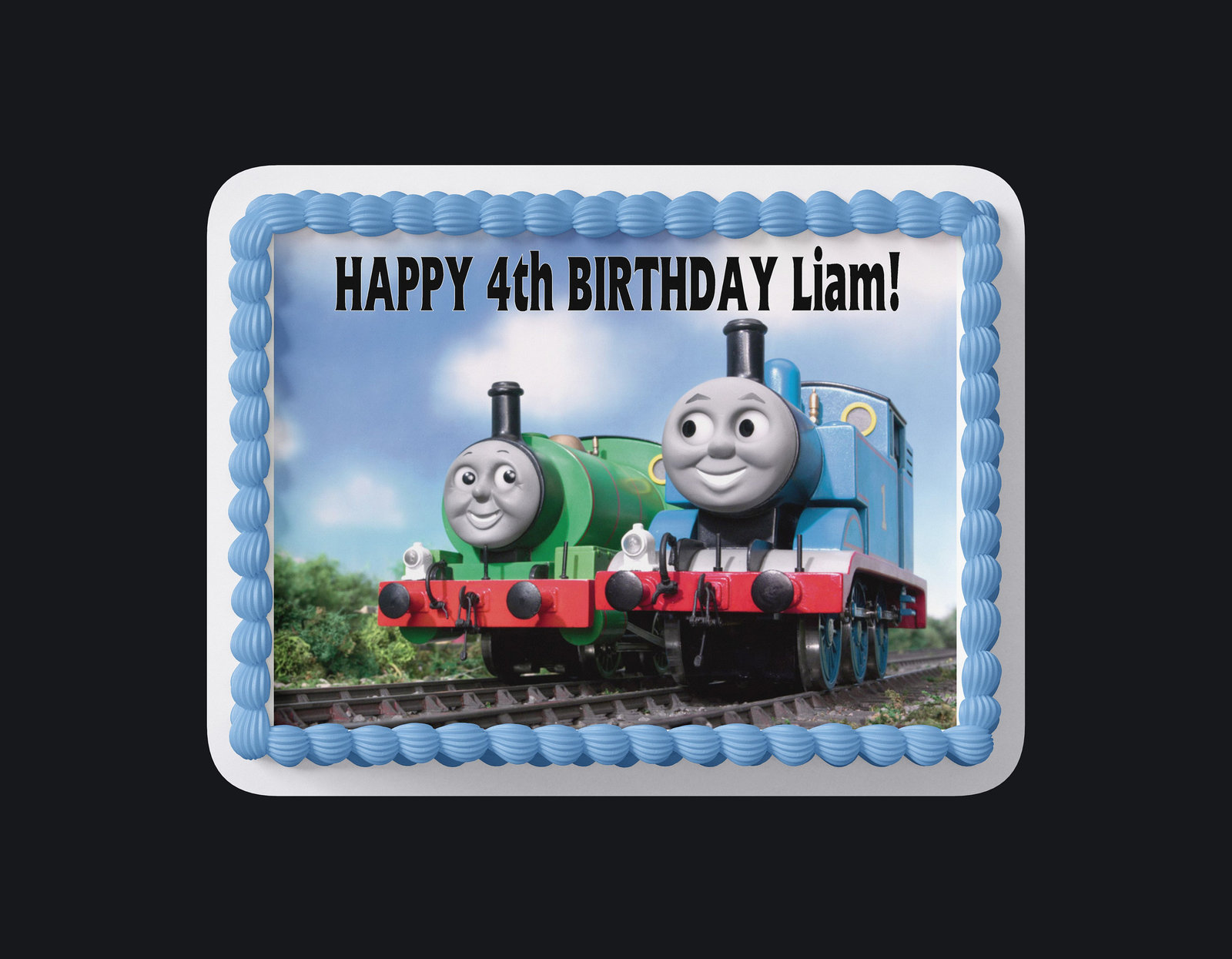 Train Edible Cake Topper - Cake Toppers