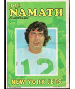 JOE NAMATH 1971 TOPPS PIN UPS #4 - $12.87