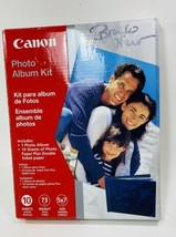 Canon Photo Paper Plus Double Sided Album Kit 5x7 (0041B005)  NEW Opened - $9.85