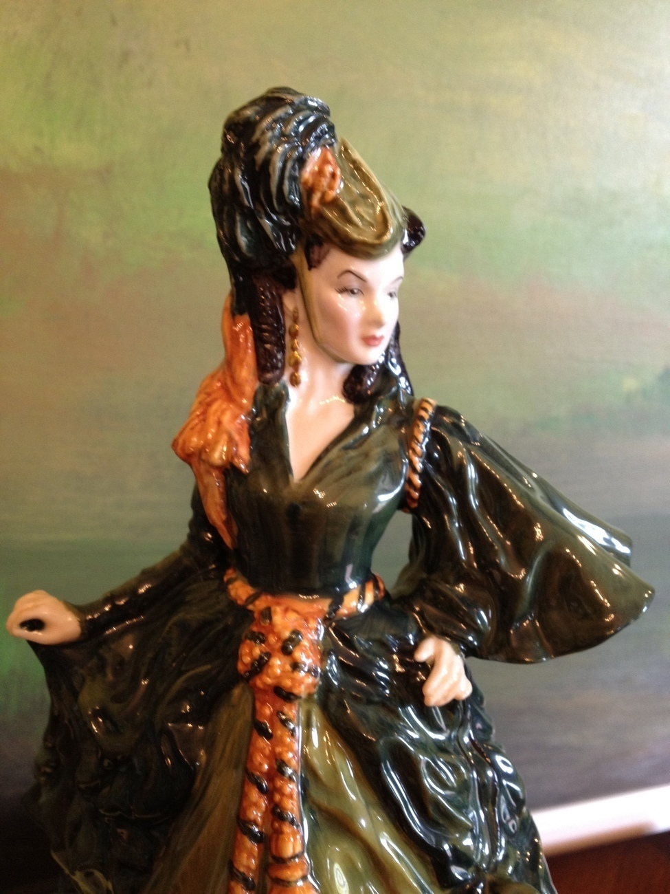 Royal Doulton Fine Bone China Figurine Scarlett O'Hara from Gone With