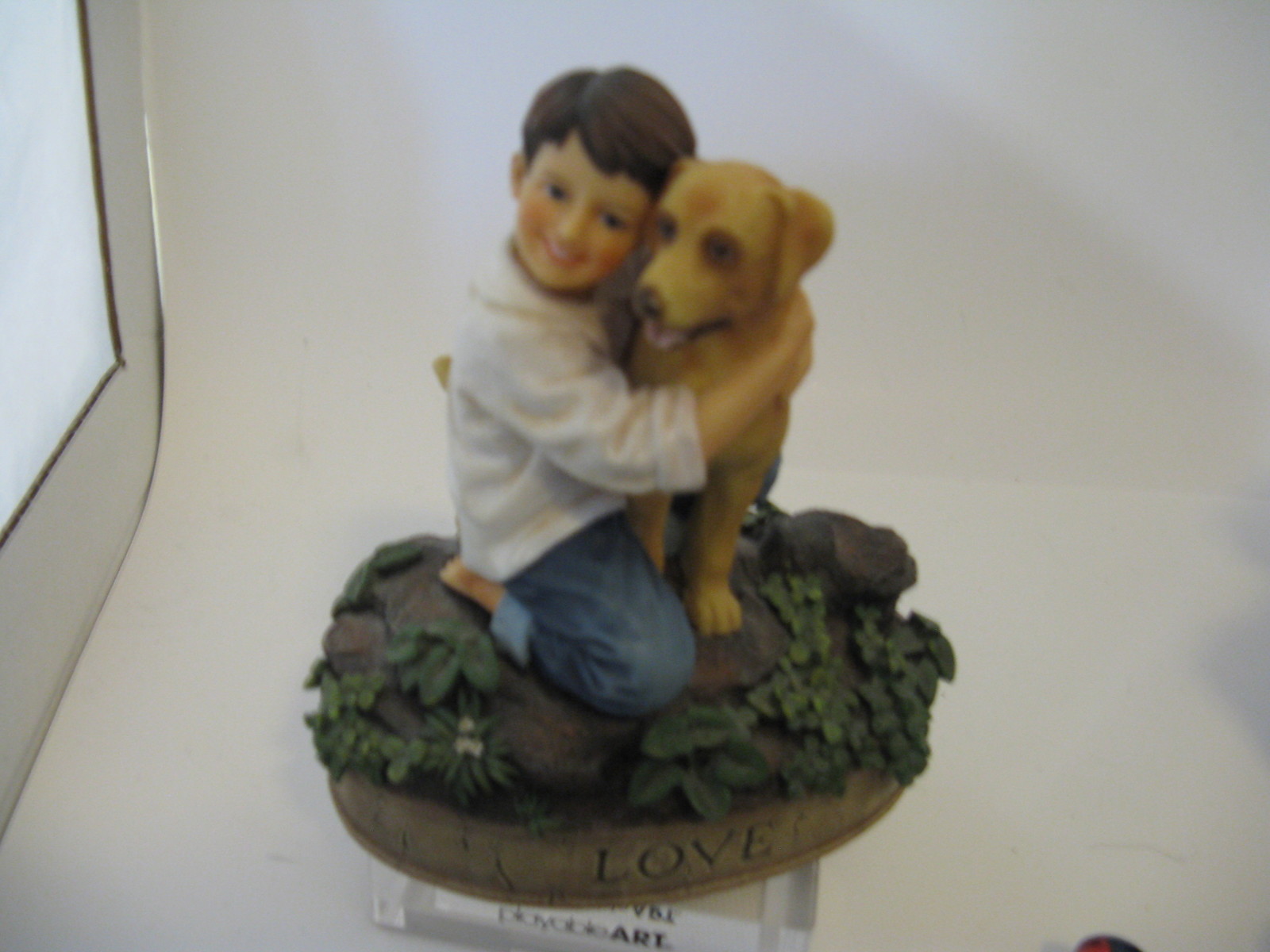 lost dog figurine