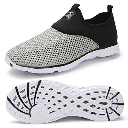 Slip On Water Sports Shoes for Men Quick Drying Aqua Shoes Barefoot ...