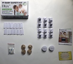 Baby Safety Kit 38 Piece ( Open Box) Magnetic Locks, Keys, Guards. - $17.19