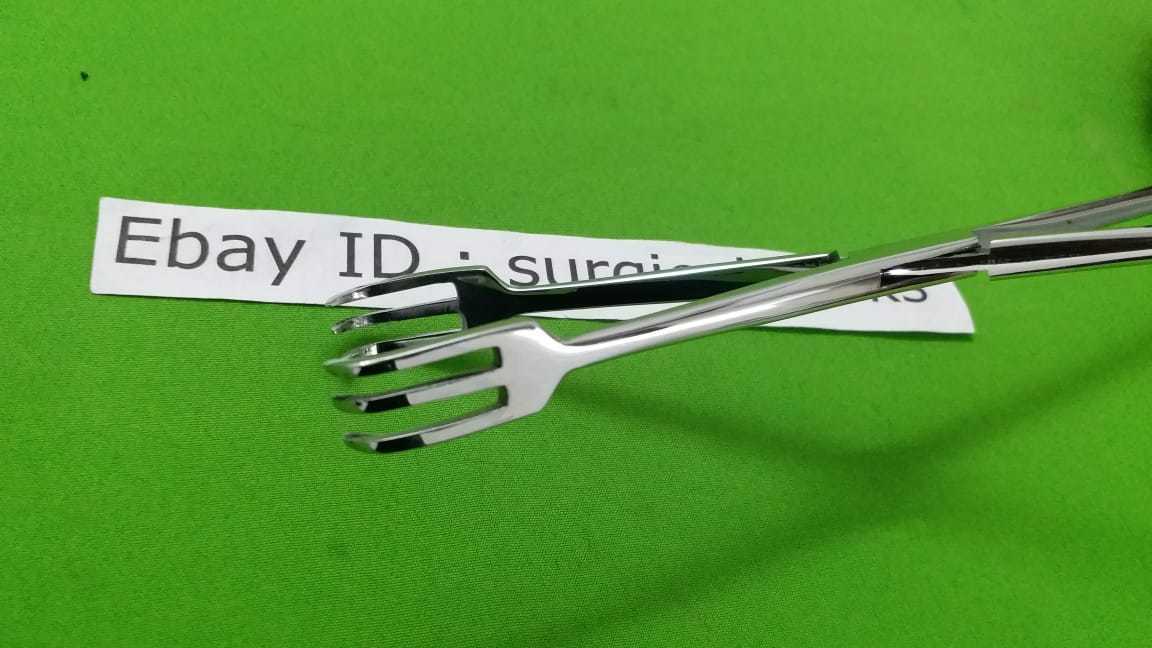 Laparoscopic Lahey Goitre Seizing Tenaculum Forceps Probe 25cm