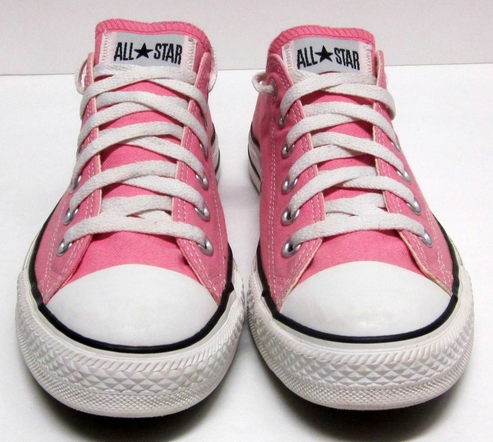 CONVERSE ALL STAR CLASSIC LO-CUT PINK CANVAS SNEAKERS UNISEX MENS 8 WO ...