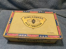 Vintage King Edward 8c Imperial The Seventh Cardboard Cigar Box (ff) - $14.84