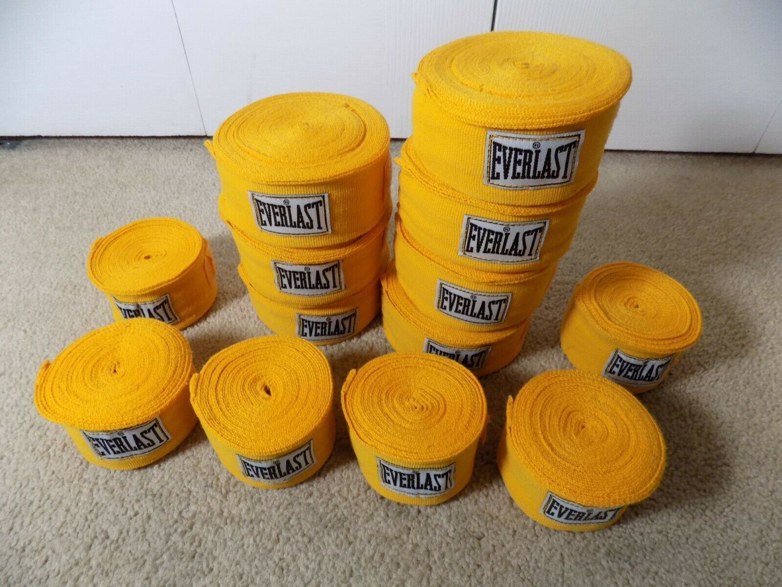 Everlast Boxing Lot of (13) Pro Style Hand Wraps--FREE SHIPPING!