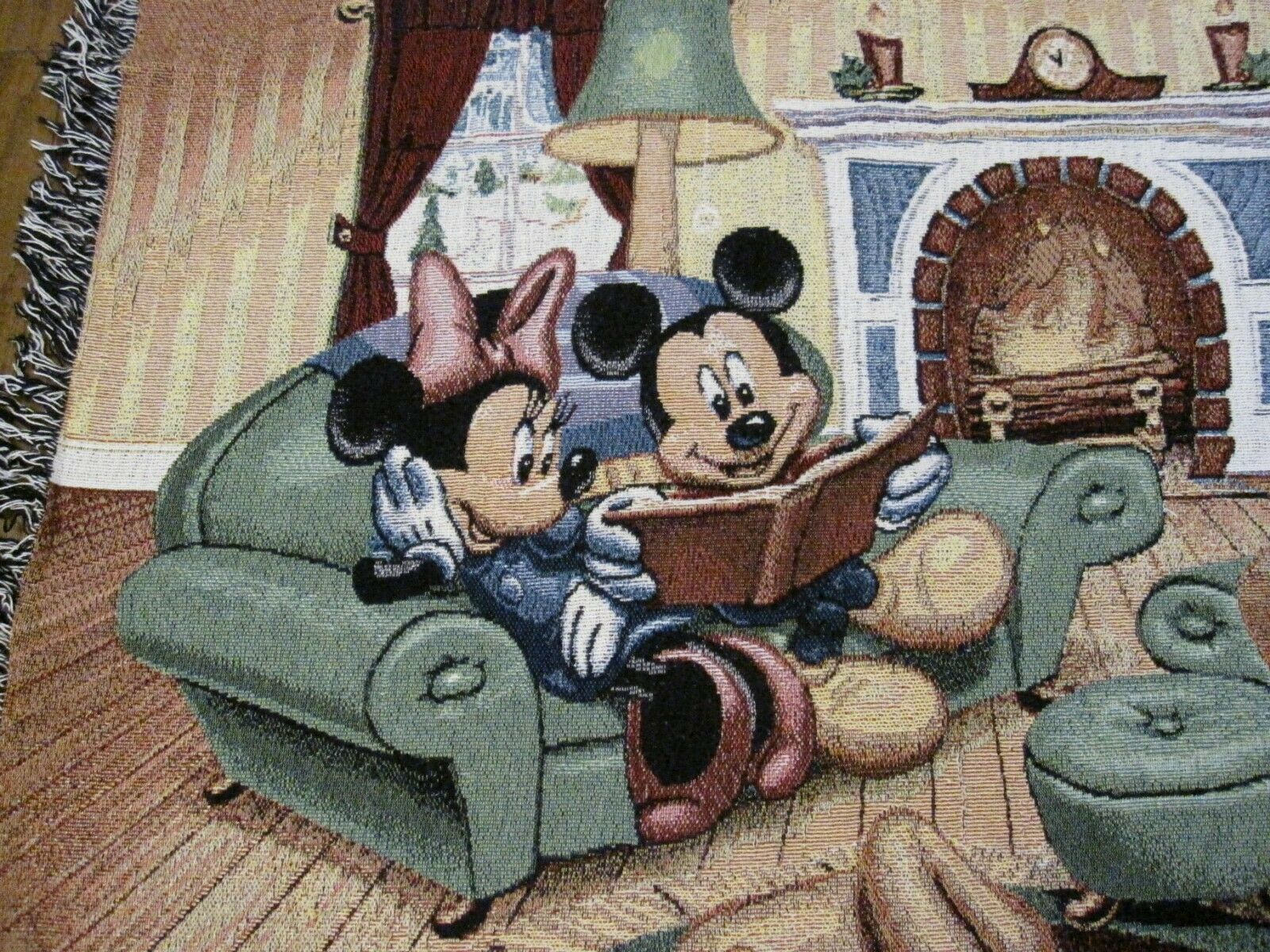 Walt Disney World Mickey Mouse Woven Throw and 50 similar items