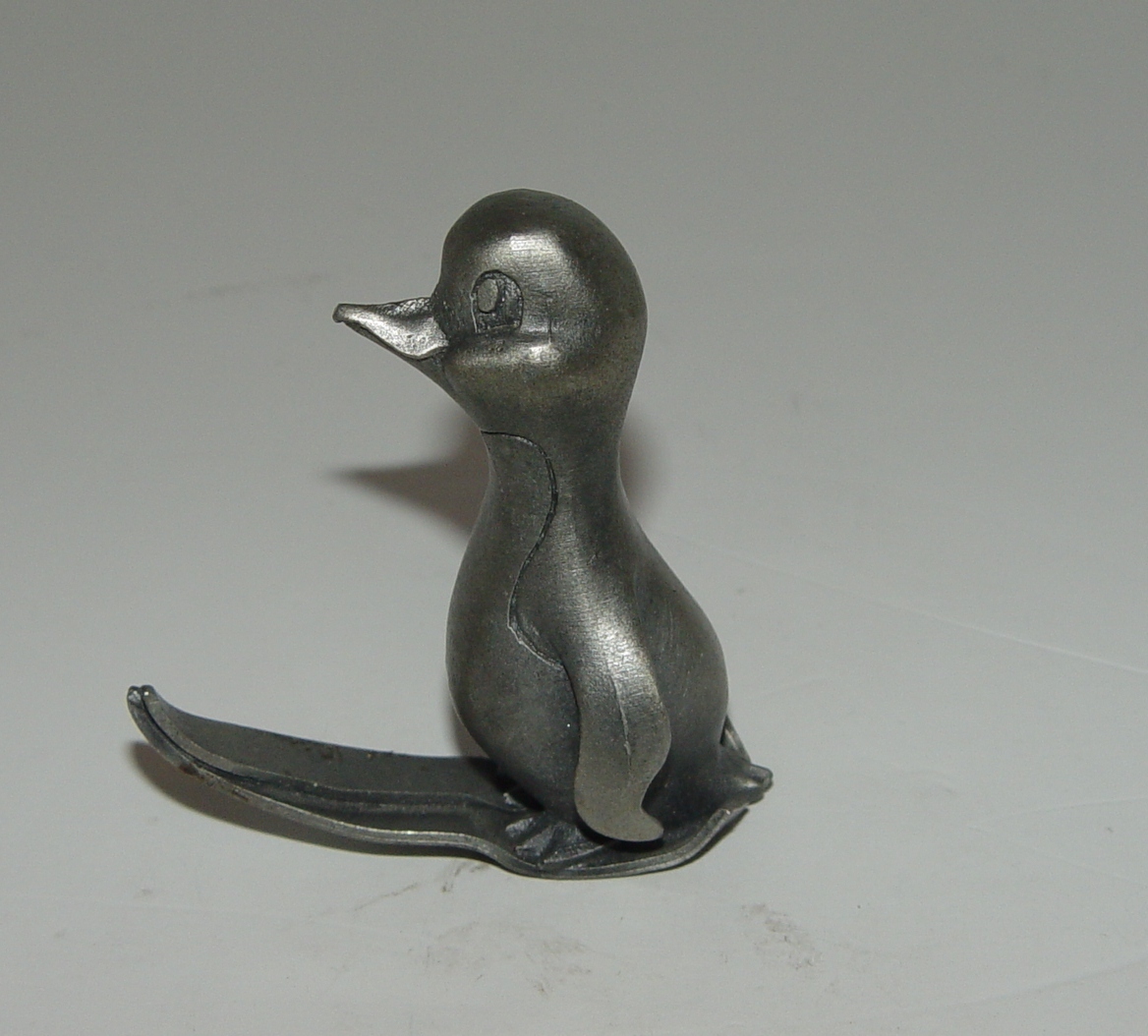 The Handcrafted American Pewter Wilson Hudson Pewter Figurine Penguin