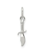 NEW REAL Sterling Silver Knife Charm - $30.36
