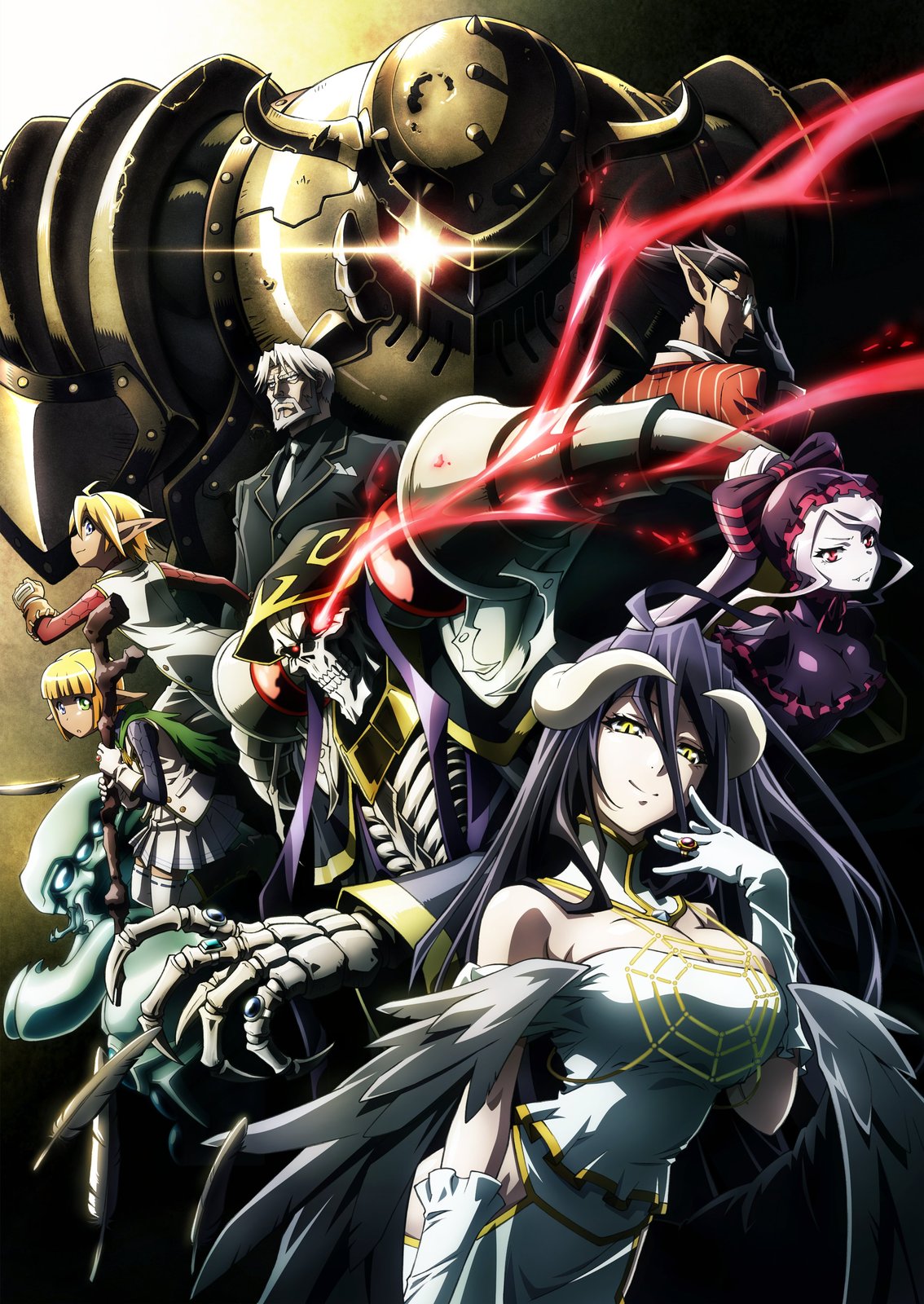 Overlord IV Poster Anime TV Series Season 4 Art Print Size 11x17 24x36 27x40