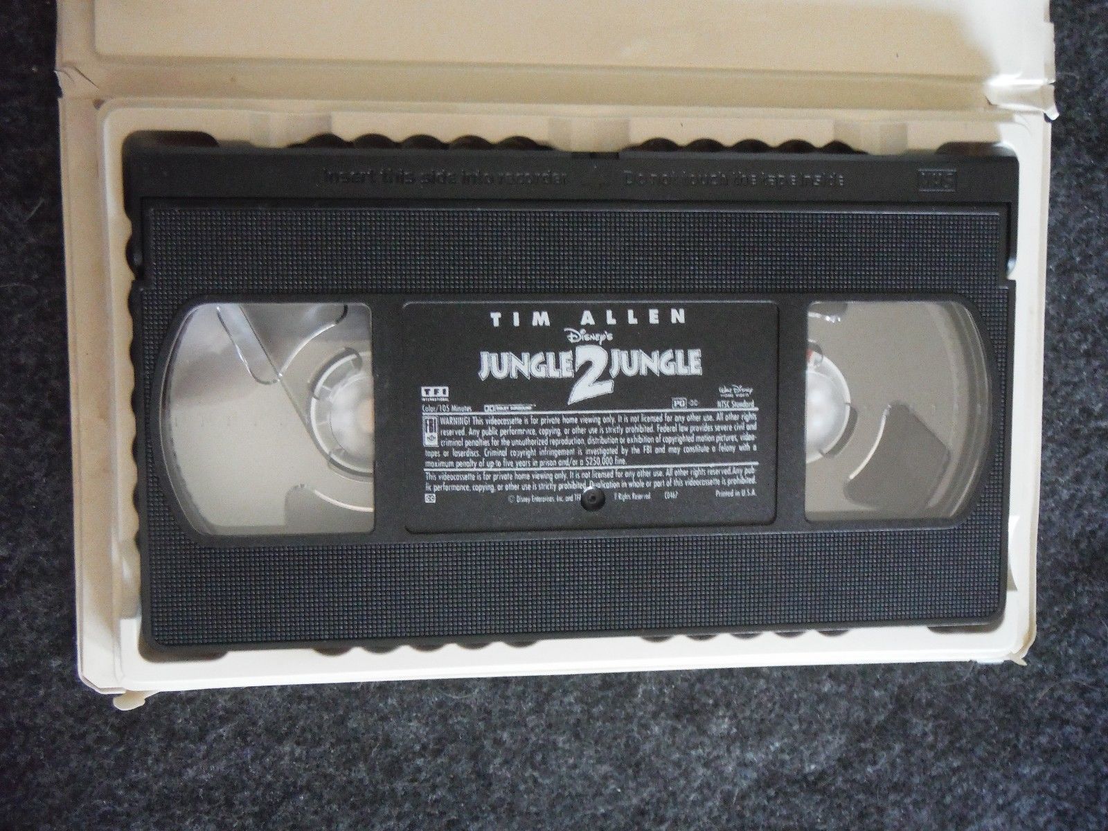 Walt Disney's Jungle 2 Jungle (VHS, 1997) - VHS Tapes
