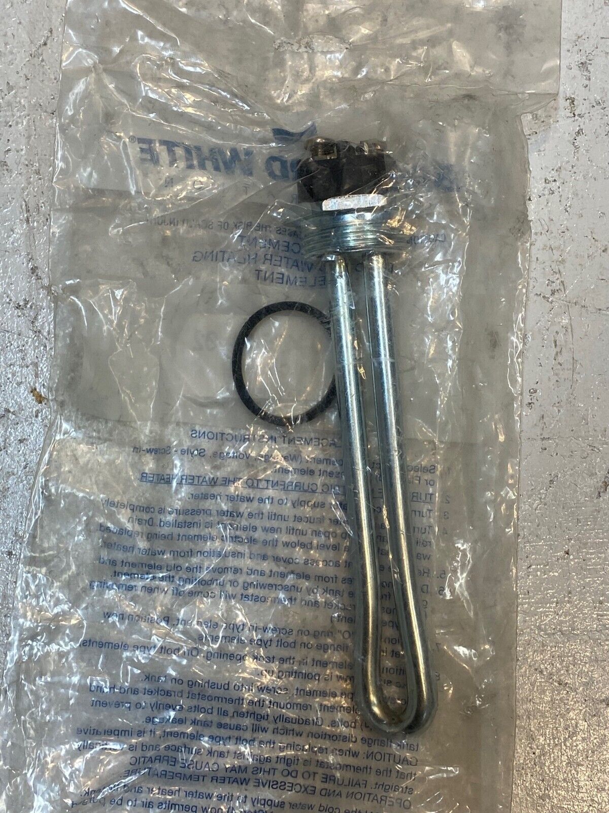 Bradford White 2654254002 Copper 120V 1500W ScrewIn Water Heater