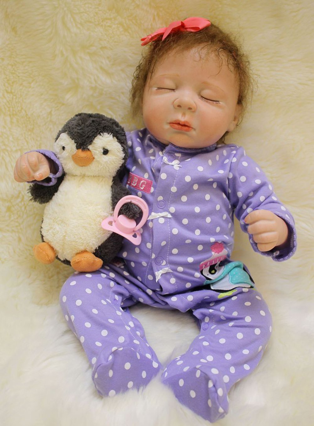 So Realistic Newborn Fake Babies Reborn Dolls Look Real Preemie Girl ...