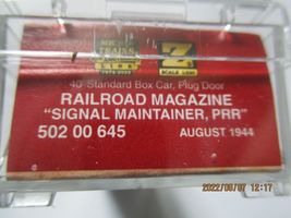 Micro-Trains # 50200645 "Signal Maintainer, PRR" Railroad Magazine Series #6 (Z) image 5