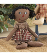 Primitive Decor 41582-Primitive Black Rag Doll - $8.95