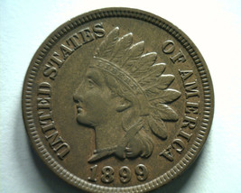 1899 INDIAN CENT PENNY CHOICE ABOUT UNCIRCULATED CH. AU NICE ORIGINAL COIN - $27.00