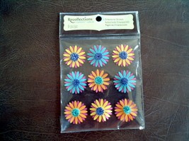 Recollections Signature Dimensional Stickers - SPRING FLOWERS - $5.94