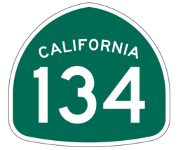 California State Route 134 Sticker Decal R1207 Highway Sign - $1.45+