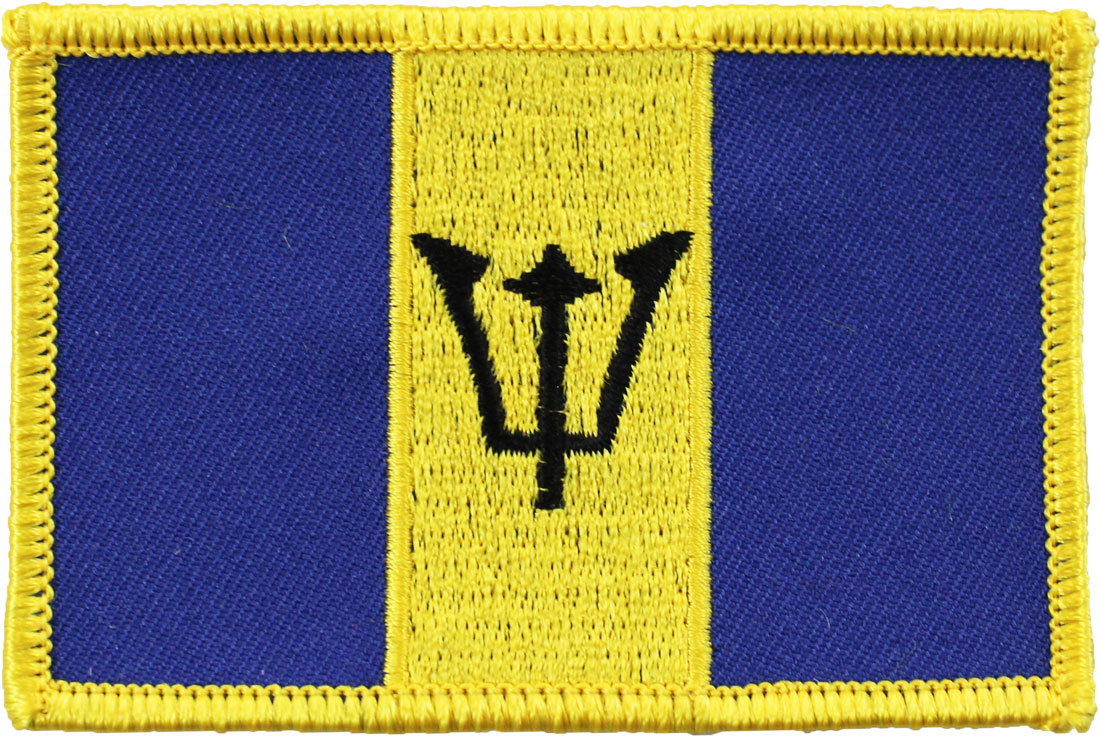 Barbados Rectangular Patch - Collectibles