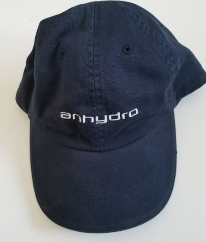 Lands End Anhydro Hat Cap Strapback Navy Blue Spray Dryer Flash Coolers ...