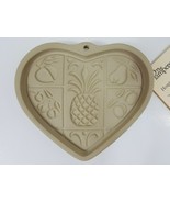 New Pampered Chef Hospitality Heart Cookie Mold with Use &amp; Care/Recipe C... - $9.49