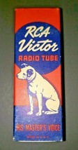 Vintage RCA Victor 12F5 GT Vacuum Radio Tube Nipper The Dog Graphics NOS - $24.99