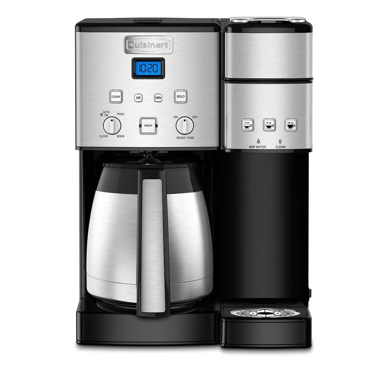 Cuisinart Stainless Steel 10 Cup Drip Coffee Maker, SS-20P1