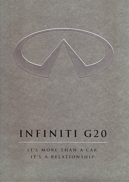 Primary image for 1993.5 Infiniti G20 brochure catalog US 93 1/2 G Primera