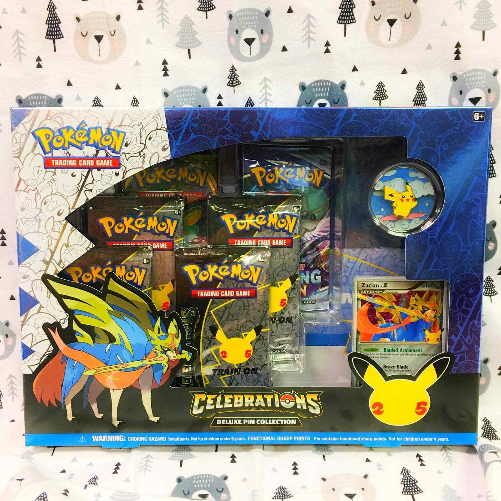 Pokémon TCG 25th Anniversary Celebrations - Featuring Zachian LV.X ...