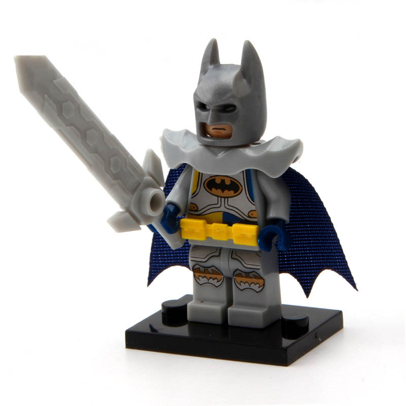 Excalibur Batman Super Heroes DC Compatible Lego Minifigures Building Toys